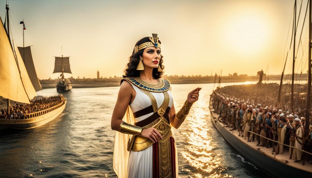 Cleopatra's rise to power