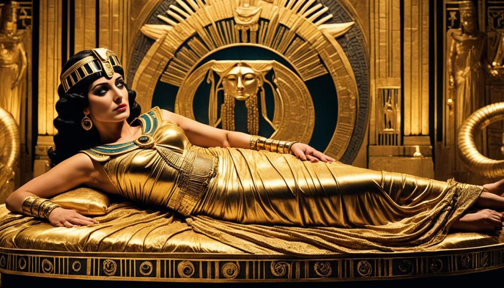 Cleopatra's tragic end
