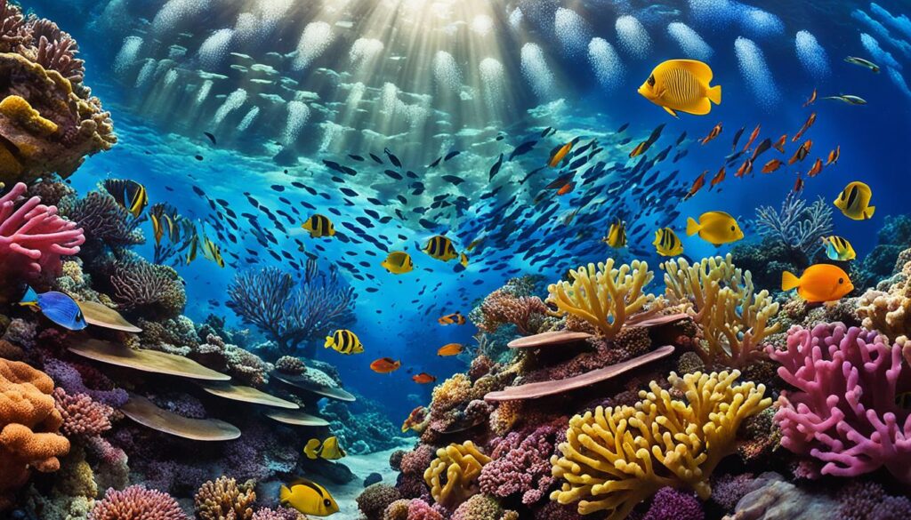coral reefs
